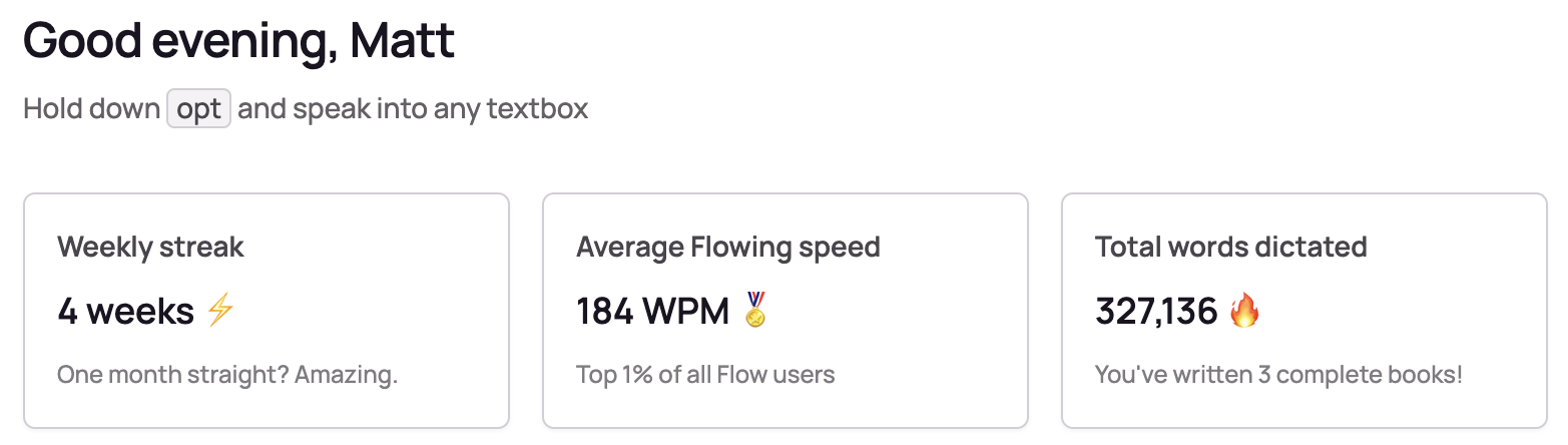 wispr flow sceenshot